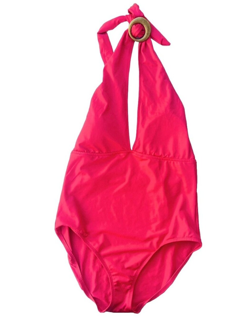 George Coral Halter One Piece Swimsuit XL 16/18 - Picture 1 of 11